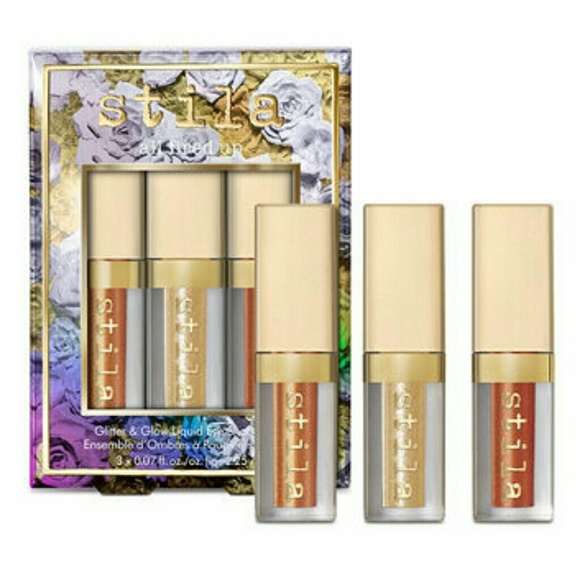 Stila Trio All Fired Up Glitter Glow Eyeshado Set - Picture 3 of 8